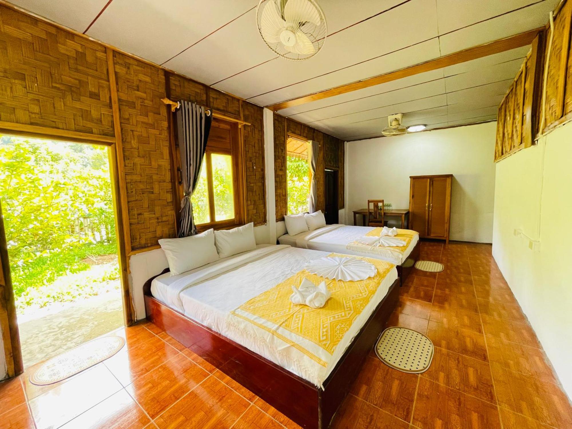 Bed and breakfast Nong Khiaw Ing Ing Mountain View Extérieur photo